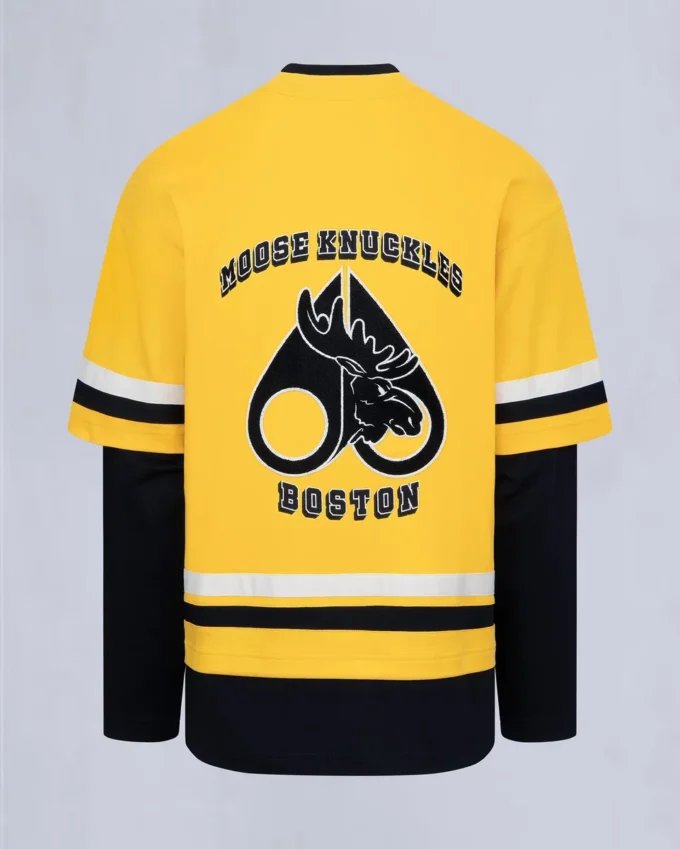 Nhl X Moose Knuckles Bruins T-Shirt Nhl X Moose Knuckles Bruins T-Shirt