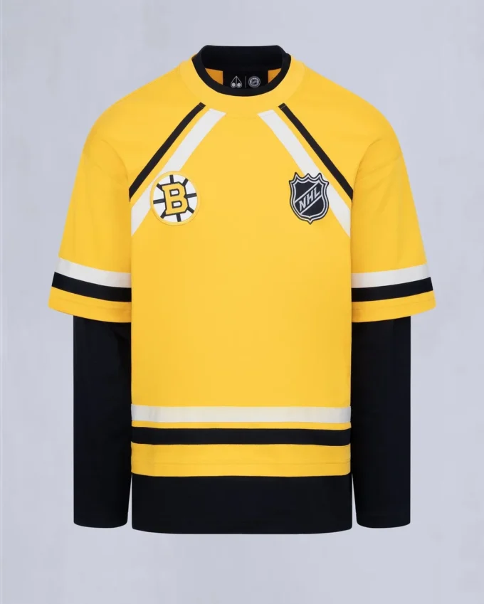 Nhl X Moose Knuckles Bruins T-Shirt Nhl X Moose Knuckles Bruins T-Shirt