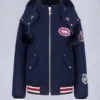 Nhl X Moose Knuckles Canadiens Bomberjacke Nhl X Moose Knuckles Canadiens Bomberjacke