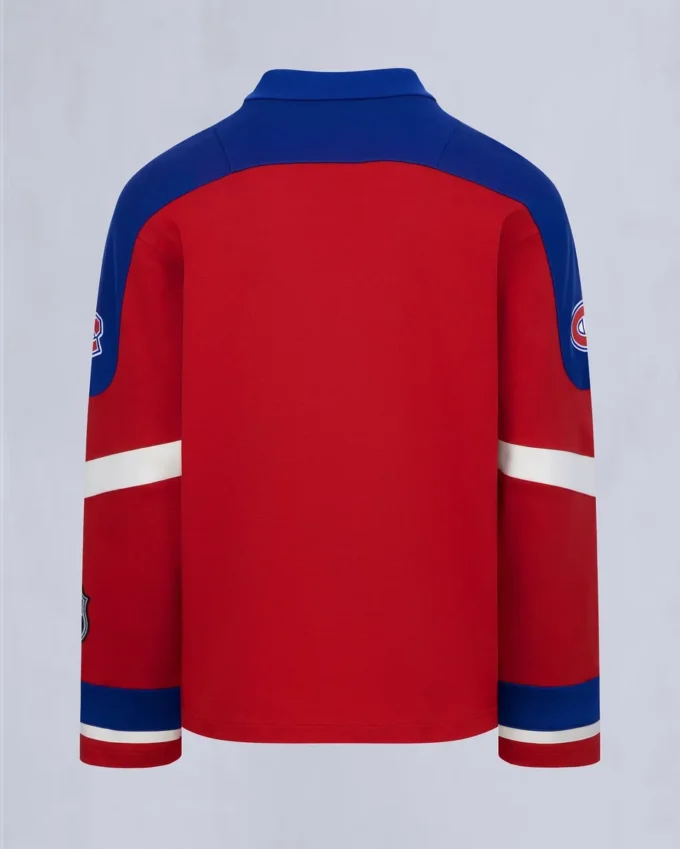 Nhl X Moose Knuckles Canadiens Polo Nhl X Moose Knuckles Canadiens Polo