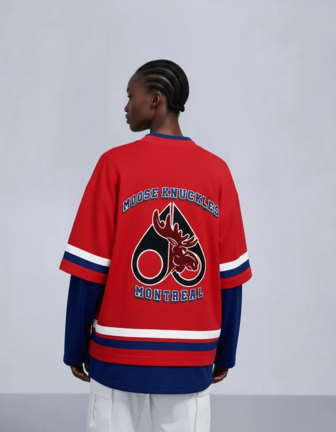 Nhl X Moose Knuckles Canadiens T-Shirt Nhl X Moose Knuckles Canadiens T-Shirt