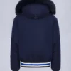 Nhl X Moose Knuckles Maple Leafs Bomberjacke Nhl X Moose Knuckles Maple Leafs Bomberjacke