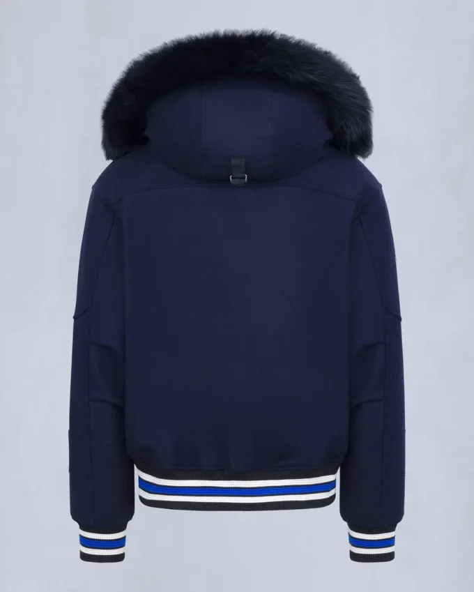 Nhl X Moose Knuckles Maple Leafs Bomberjacke Nhl X Moose Knuckles Maple Leafs Bomberjacke