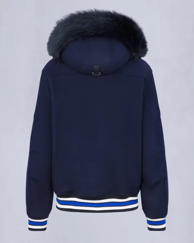 Nhl X Moose Knuckles Maple Leafs Bomberjacke Nhl X Moose Knuckles Maple Leafs Bomberjacke