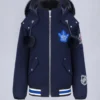 Nhl X Moose Knuckles Maple Leafs Bomberjacke Nhl X Moose Knuckles Maple Leafs Bomberjacke