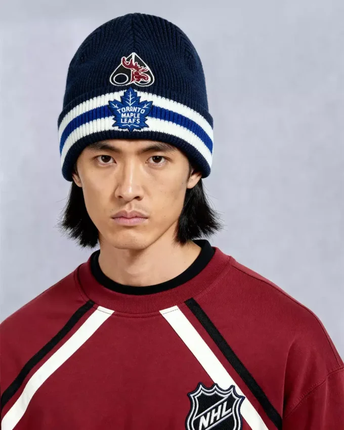 Nhl X Moose Knuckles Maple Leafs Mütze Nhl X Moose Knuckles Maple Leafs Mütze