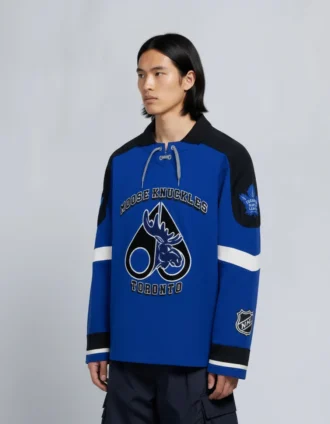 Nhl X Moose Knuckles Maple Leafs Polo Nhl X Moose Knuckles Maple Leafs Polo