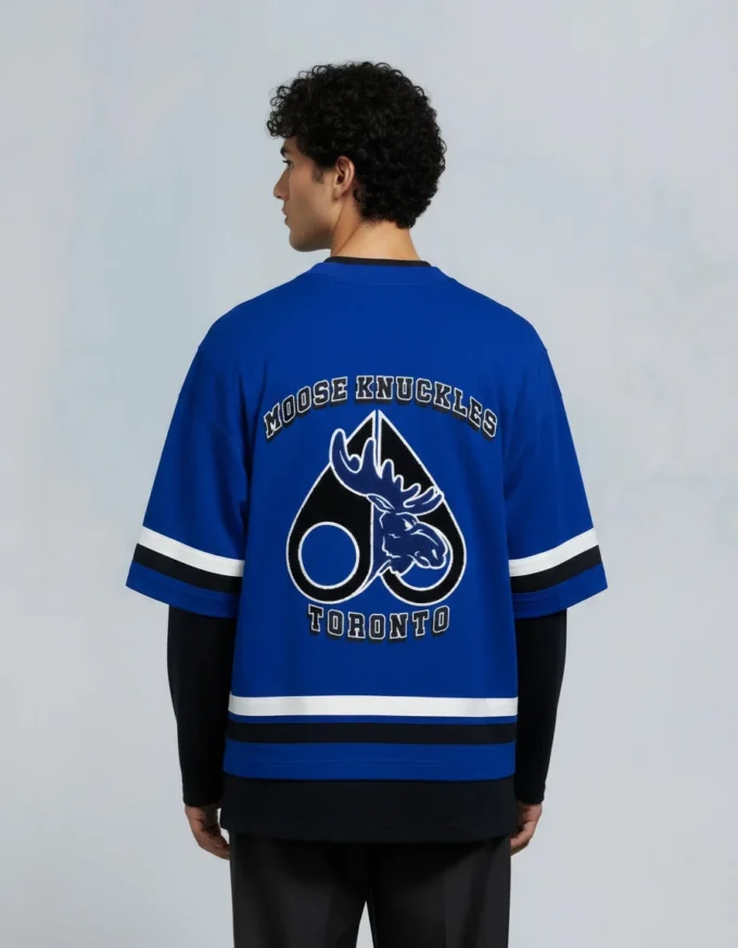 NHL x Moose Knuckles Maple Leafs T-Shirt NHL x Moose Knuckles Maple Leafs T-Shirt
