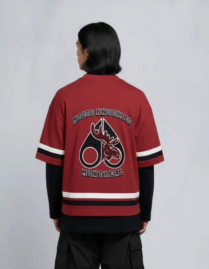 Nhl X Moose Knuckles Moose T-Shirt Nhl X Moose Knuckles Moose T-Shirt