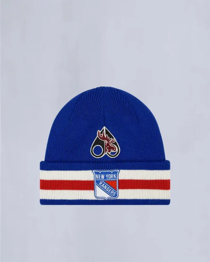 Nhl X Moose Knuckles Rangers Mütze Nhl X Moose Knuckles Rangers Mütze