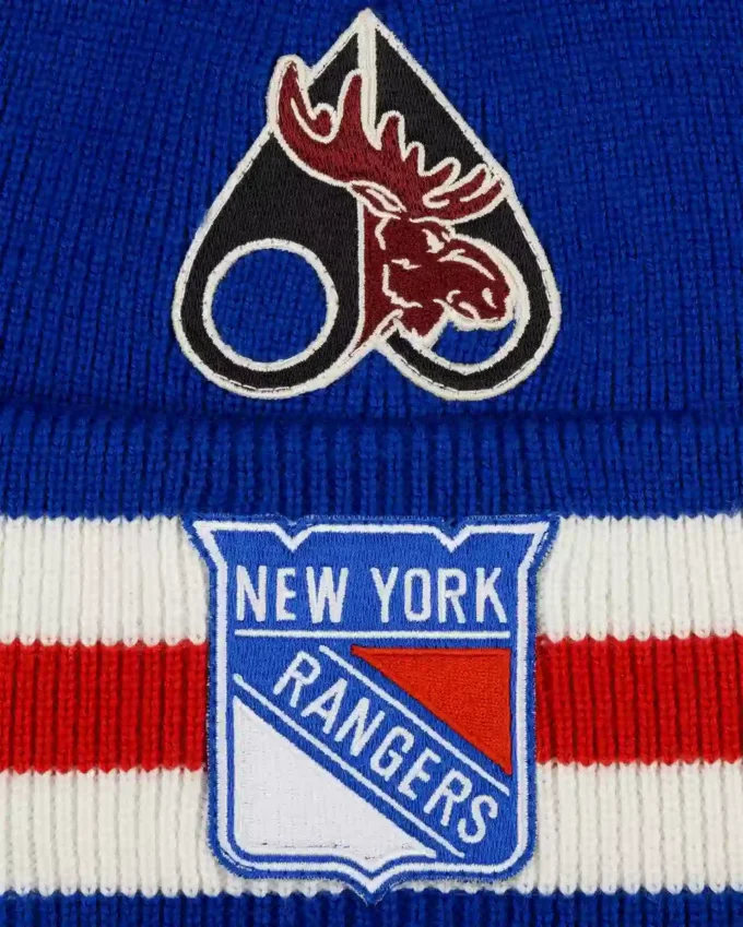 Nhl X Moose Knuckles Rangers Mütze Nhl X Moose Knuckles Rangers Mütze