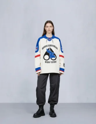 Nhl X Moose Knuckles Rangers Polo Nhl X Moose Knuckles Rangers Polo