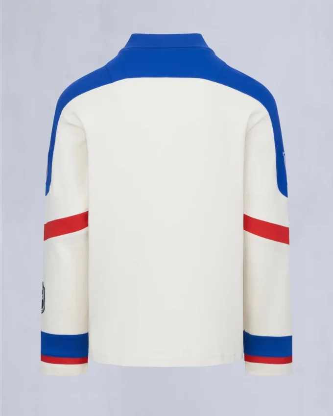 Nhl X Moose Knuckles Rangers Polo Nhl X Moose Knuckles Rangers Polo