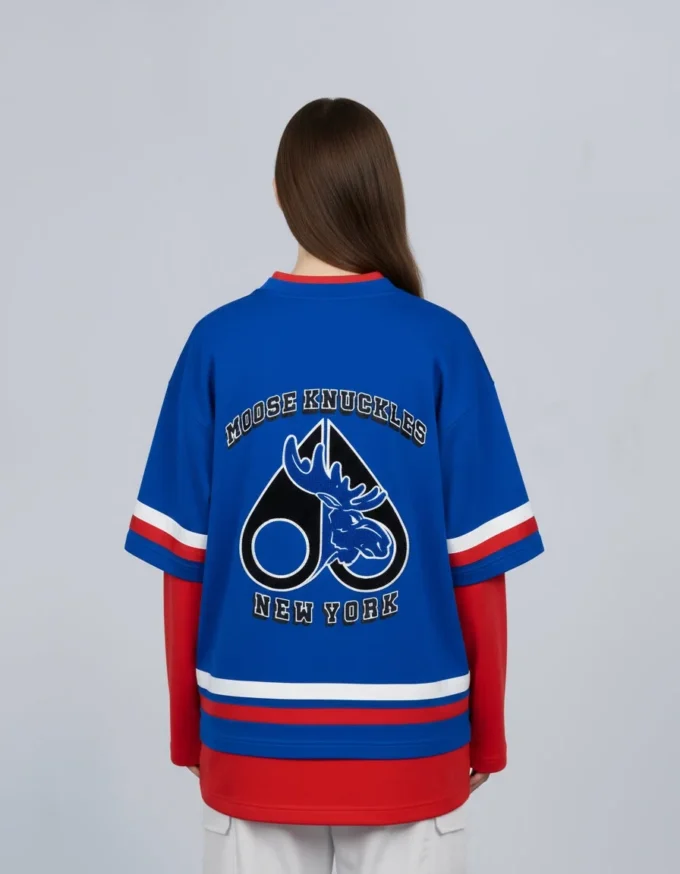 Nhl X Moose Knuckles Rangers T-Shirt Nhl X Moose Knuckles Rangers T-Shirt