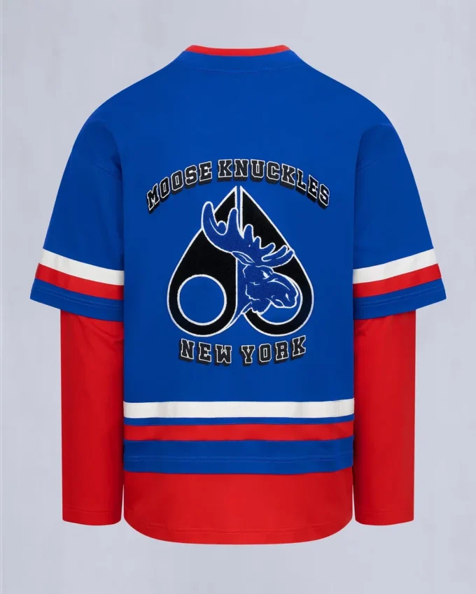 Nhl X Moose Knuckles Rangers T-Shirt Nhl X Moose Knuckles Rangers T-Shirt