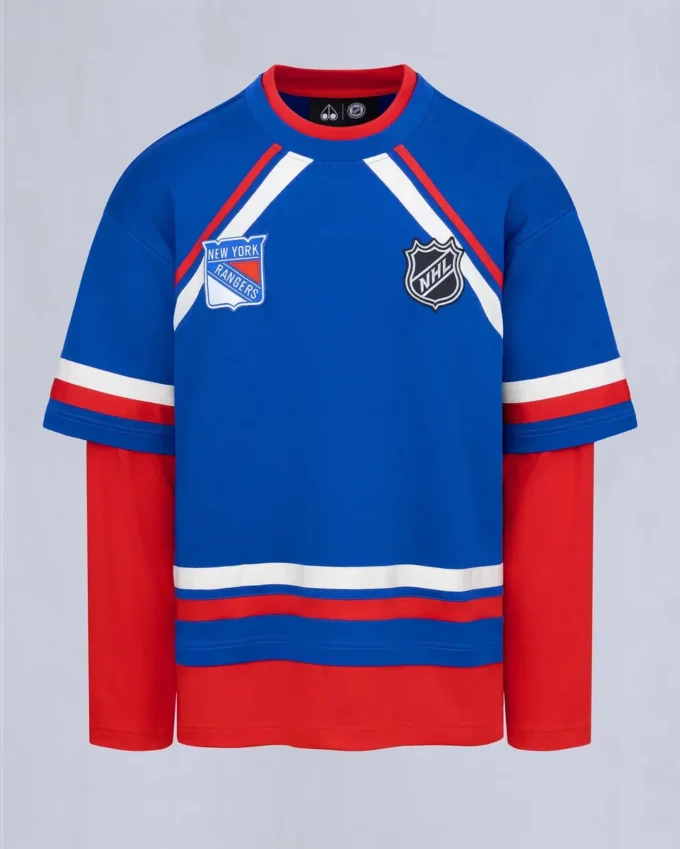 Nhl X Moose Knuckles Rangers T-Shirt Nhl X Moose Knuckles Rangers T-Shirt