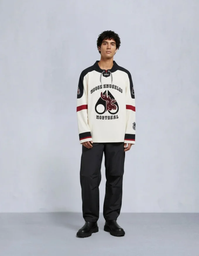 NHL X Moose Knuckles Team Polo NHL X Moose Knuckles Team Polo