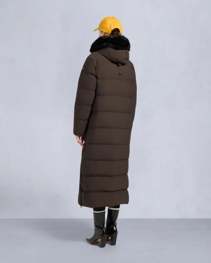 Nyluxe Chelia Parka mit Lammfellbesatz