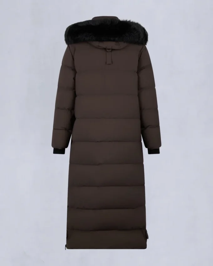Nyluxe Chelia Parka mit Lammfellbesatz