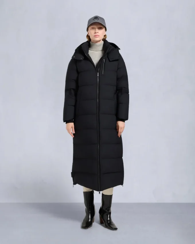 Nyluxe Chelia Parka mit Lammfellbesatz