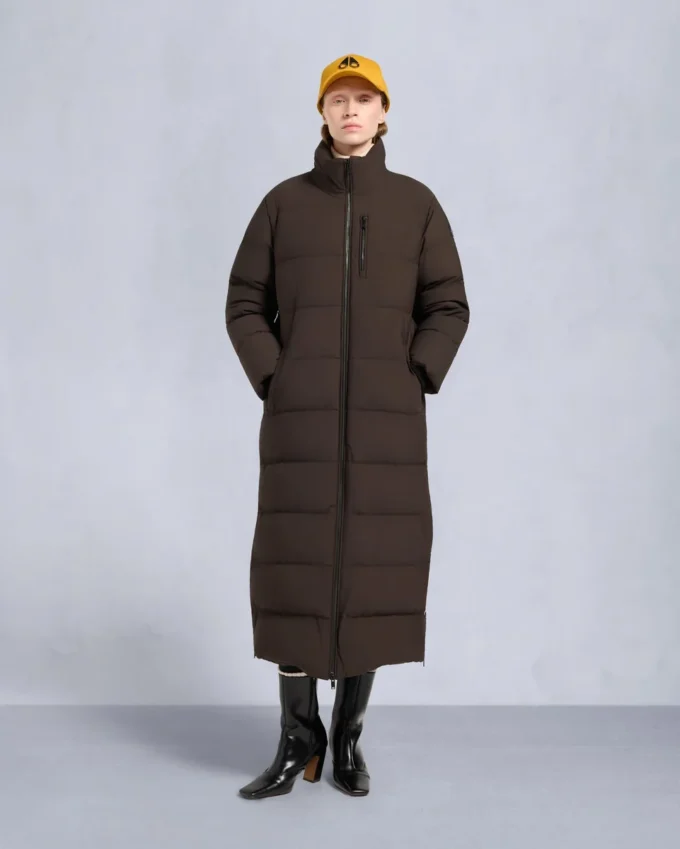 Nyluxe Chelia Parka mit Lammfellbesatz