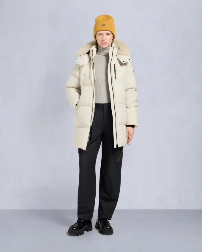 Nyluxe Chelia Shearling Trim 3Q Jacke
