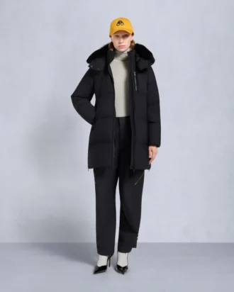 Nyluxe Chelia Shearling Trim 3Q Jacke