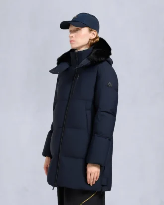 Nyluxe Chelia Shearling Trim 3Q Jacke