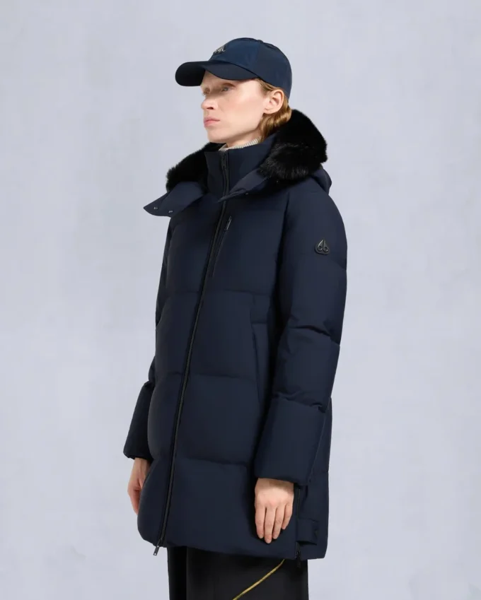 Nyluxe Chelia Shearling Trim 3Q Jacke