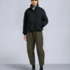 Nyluxe Misti Shearling Trim Puffer