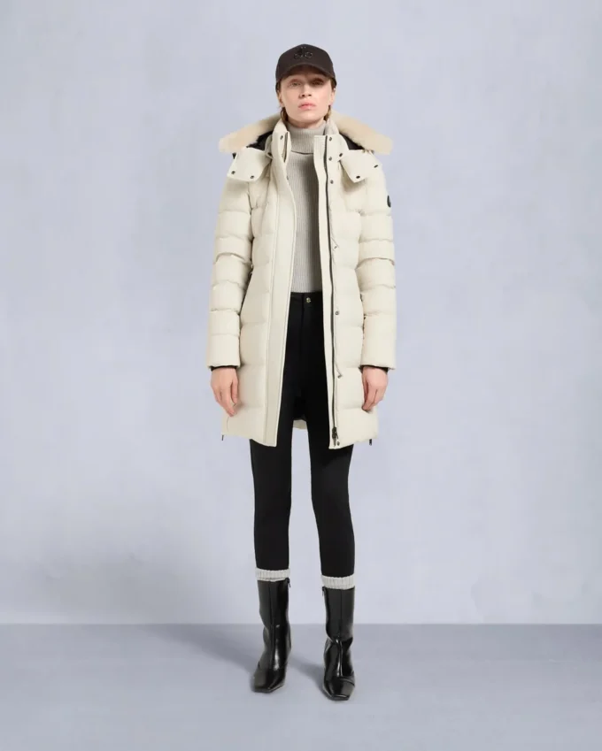 Nyluxe Watershed Parka mit Lammfellbesatz