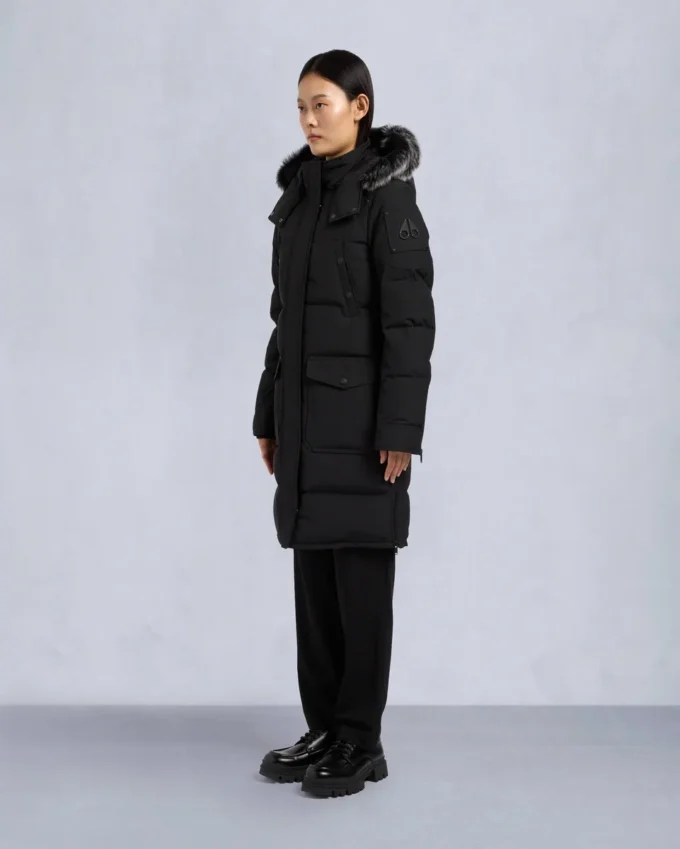 Onyx-Lammfellbesatz Causapscal Parka