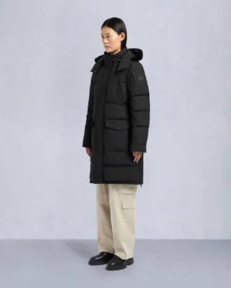 Onyx-Lammfellbesatz Causapscal Parka