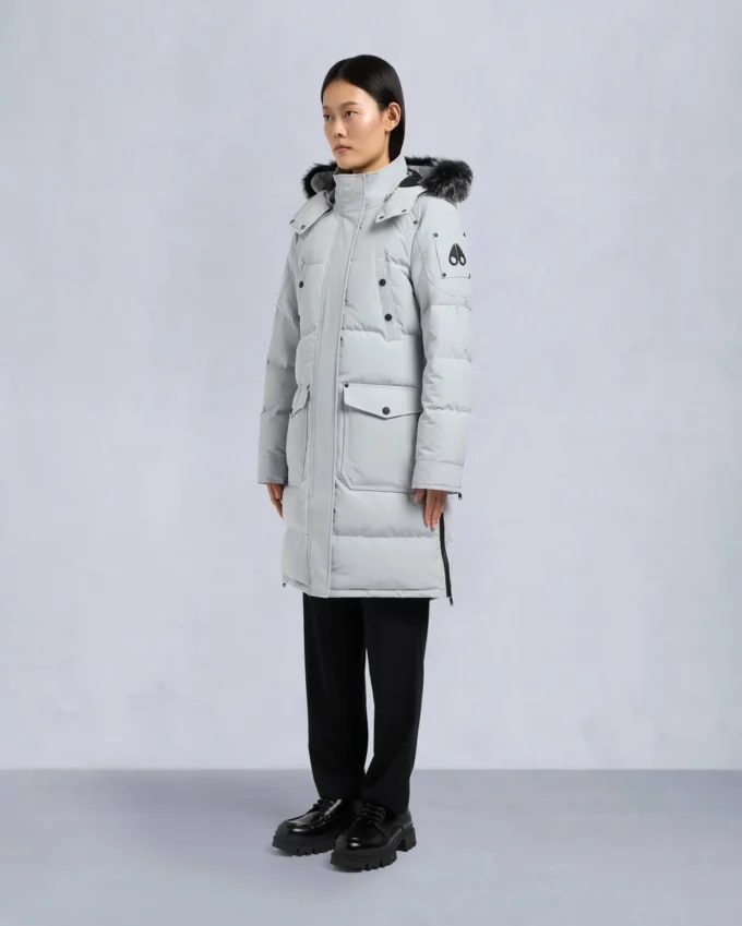 Onyx-Lammfellbesatz Causapscal Parka
