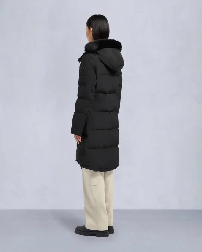 Onyx-Lammfellbesatz Causapscal Parka