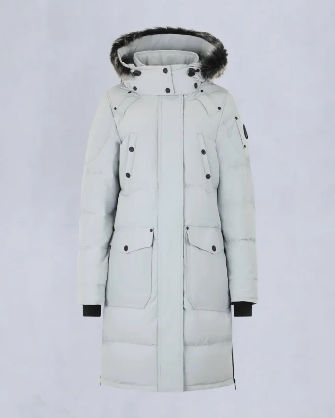 Onyx-Lammfellbesatz Causapscal Parka