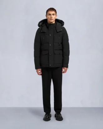 Onyx Round Island Jacke mit Lammfellbesatz