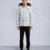 Onyx Round Island Jacke mit Lammfellbesatz Onyx Round Island Jacke mit Lammfellbesatz