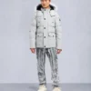 Onyx Round Island Jacke mit Lammfellbesatz