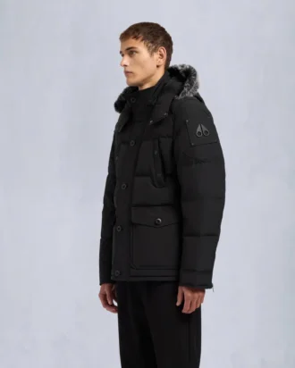 Onyx Round Island Jacke mit Lammfellbesatz