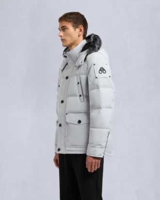 Onyx Round Island Jacke mit Lammfellbesatz Onyx Round Island Jacke mit Lammfellbesatz