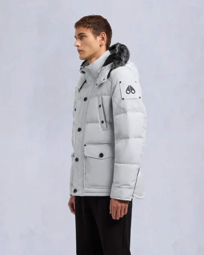 Onyx Round Island Jacke mit Lammfellbesatz Onyx Round Island Jacke mit Lammfellbesatz