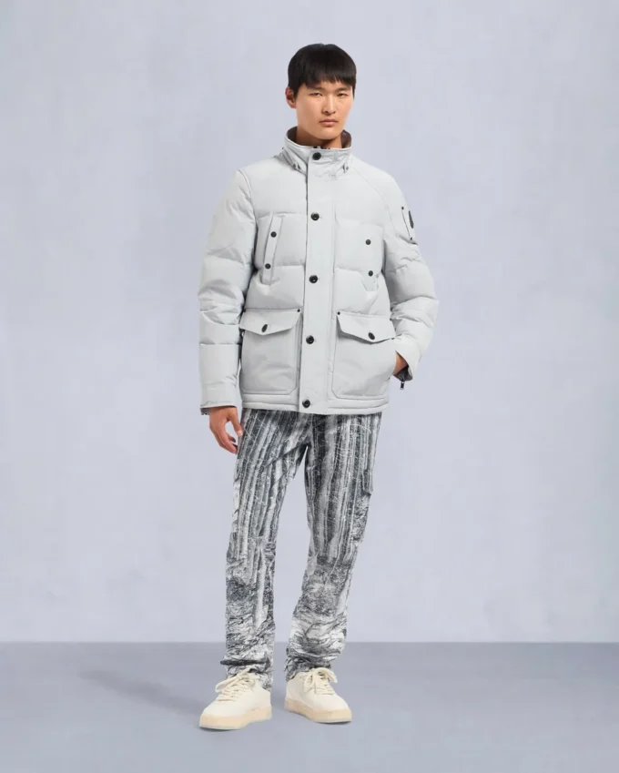 Onyx Round Island Jacke mit Lammfellbesatz