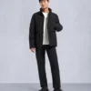 Onyx Round Island Jacke mit Lammfellbesatz
