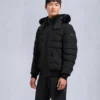 Onyx Scotchtown Bomberjacke mit Lammfellbesatz