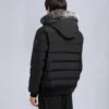 Onyx Scotchtown Bomberjacke mit Lammfellbesatz