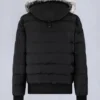 Onyx Scotchtown Bomberjacke mit Lammfellbesatz