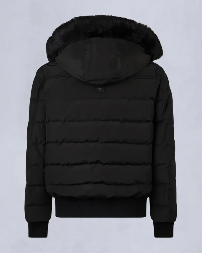 Onyx Scotchtown Bomberjacke mit Lammfellbesatz