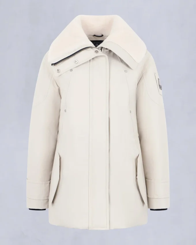 Original Aurora Shearling Trim Jacke