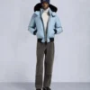 Original Ballistic Bomberjacke mit Lammfellbesatz Original Ballistic Bomberjacke mit Lammfellbesatz